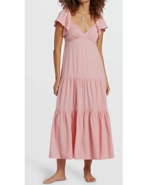 Billabong Last Light Midi Dress - Pink