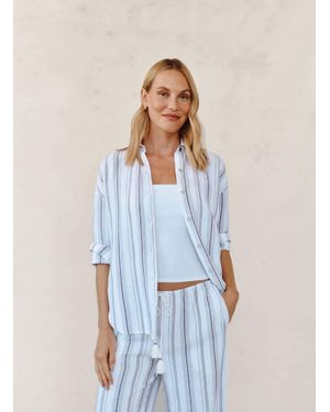 Bella Dahl Oversized Clean Shirt - White