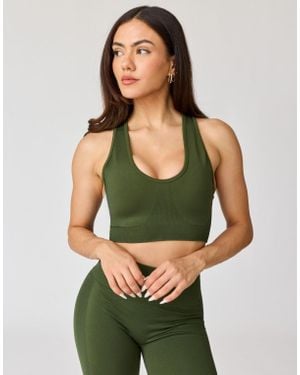 AVA Active Airlite Seamless Bra - Green