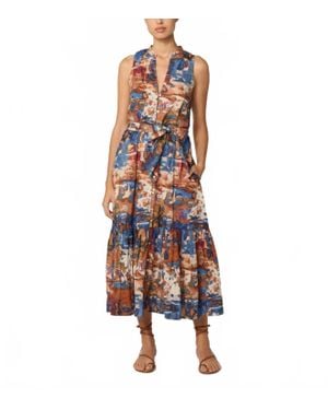 Cleobella Izora Midi Dress - Red