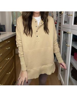 Bucketlist Looking Forward Hooded Pullover - Natural