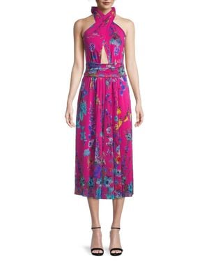 Fuzzi Abito Sleeveless Dress - Pink