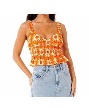 Rip Curl Sun Drenched Top - Orange