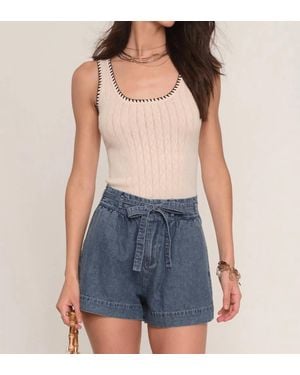 Heartloom Bri Denim Short - Blue