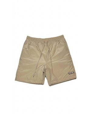 Eptm Puffer Shorts - Natural