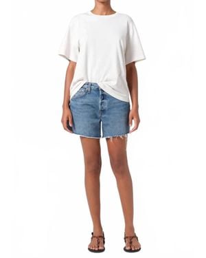 Agolde Parker Long Short - Blue