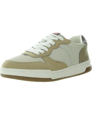 Madewell Mixed Media Leather Running & Training Shoes - Green
