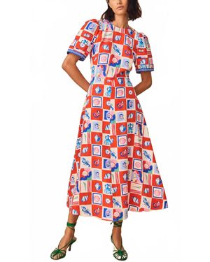 Hunter Bell Casey Dress - Red