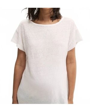 HATCH Everyday Linen Tee - White