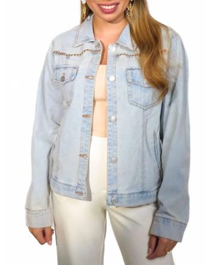 Blue B Yoke Jacket - Blue