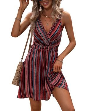 Kayla Paris Mini Dress - Red