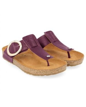 Haflinger Corinna Casual Sandals - Purple