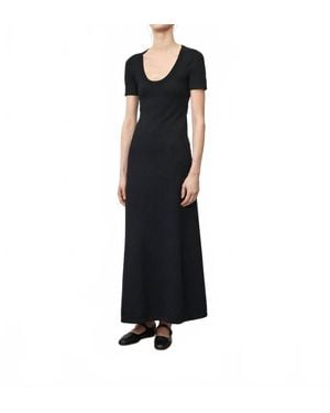 Lisa Yang Minne Cashmere Dress - Black