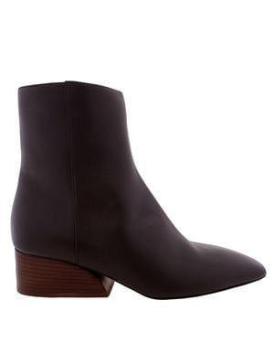 Bally Glenda Leather Boots - Brown
