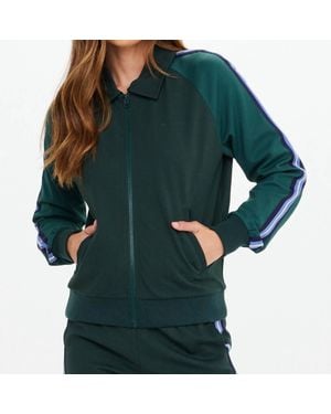 The Upside Maneki Pari Zip Jacket - Green