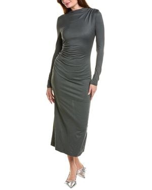 IPPONELLI Mock Maxi Dress - Gray