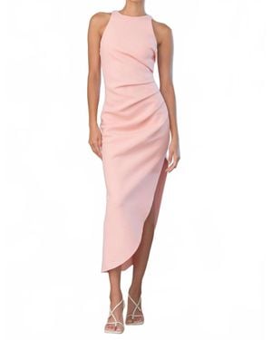 Misha Ida Midi Dress - Pink