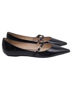Stuart Weitzman Emilia Mary Jane Flats - Blue