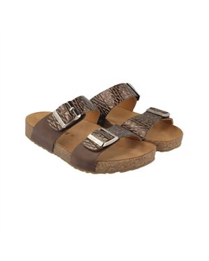 Haflinger Andrea Casual Sandals - Brown