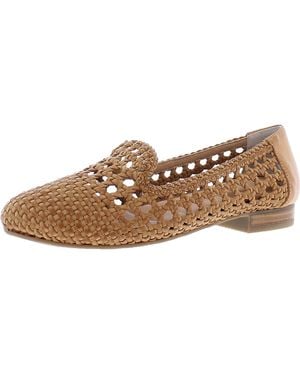 Me Too Yondra Woven Slip On Penny Loafers - Brown
