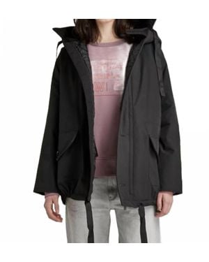 G-Star Mid Parka Jacket - Black