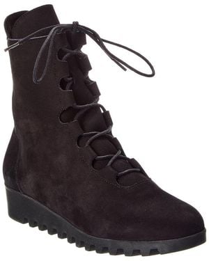Arche Lombox Suede Bootie - Black