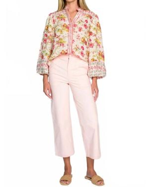 Elizabeth James The Label Emily Top - Pink
