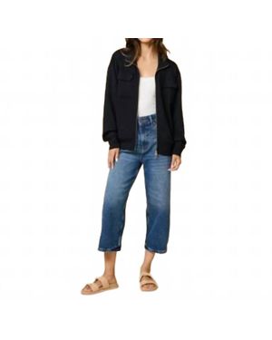 Softies Dreamtech Double Zip Bomber Jacket - Blue