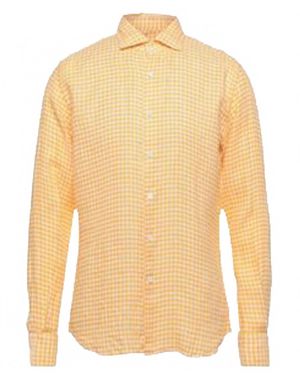 Glanshirt Long Sleeve Top - Yellow