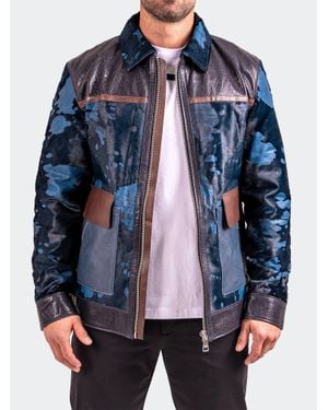 Maceoo Leather Resistance1018 - Blue