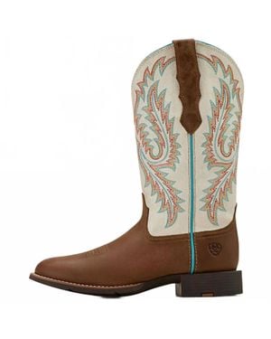 Ariat Round Toe Stretchfit Cowgirl Boot - Brown