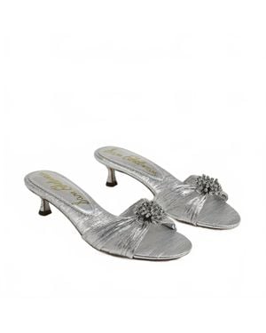 Sam Edelman Cindie Kitten Heel Mule - Gray