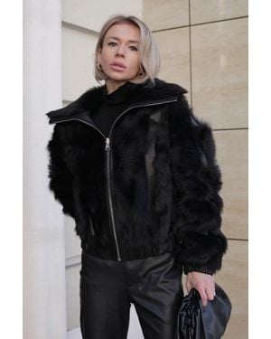 Alaska® Outerwear Spanish Toscana Genuine Leather Jacket - Black