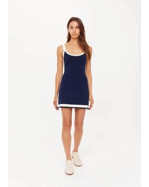 The Upside Lori Knit Mini Dress - Blue