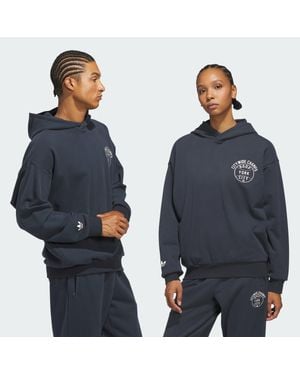 adidas Hoop York City Hoodie - Blue