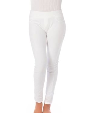 French Kyss Straight Leg Jegging - White