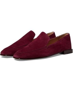 Frye Claire Venetian Fr40543 Loafer 8.5 Wine Leather Slip-On Shoes Khd1205 - Red