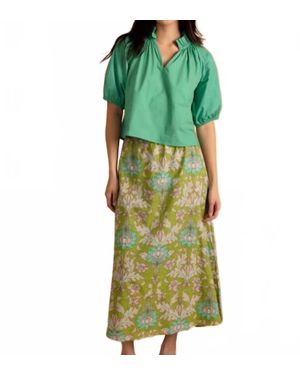 Double A Marisol Midi Skirt - Green