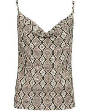 Bishop + Young Holiday Glam Slam Audrina Camisole - Brown
