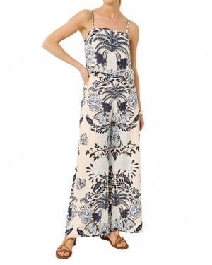 Marie Oliver Bennett Wide-Leg Pant - White