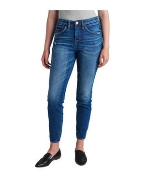 Jag Cecelia Mid Rise Skinny Jean - Blue