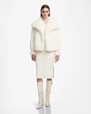 Rudsak Chloe Faux Fur Jacket - White
