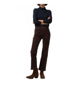 ANN MASHBURN Kendall Flare 5-Pocket Jean - Black