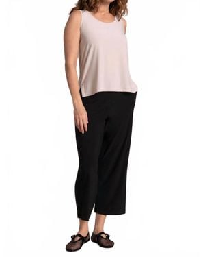Sympli Go To Tank Relax Short Top - Black
