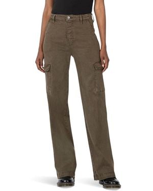 Kut From The Kloth Miller Wide Leg Cargo Pants - Black