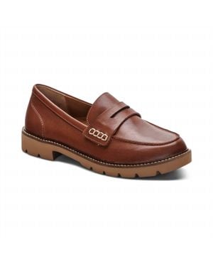 Aetrex Collette Arch Support Loafer - Brown