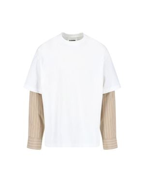 Jil Sander Crew Neck T-Shirt - White
