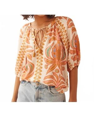 Omika Isla Blouse - Orange