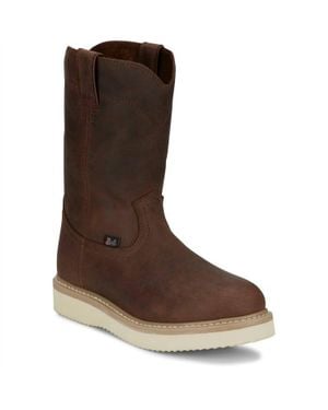 Justin Ram Work Boot - Brown