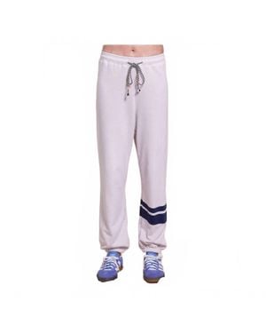 Sundry Double Stripe Sweatpant - Purple